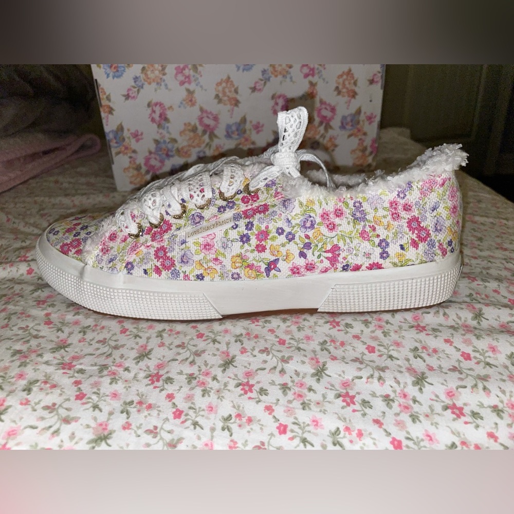 LoveShackFancy X Superga shoes!